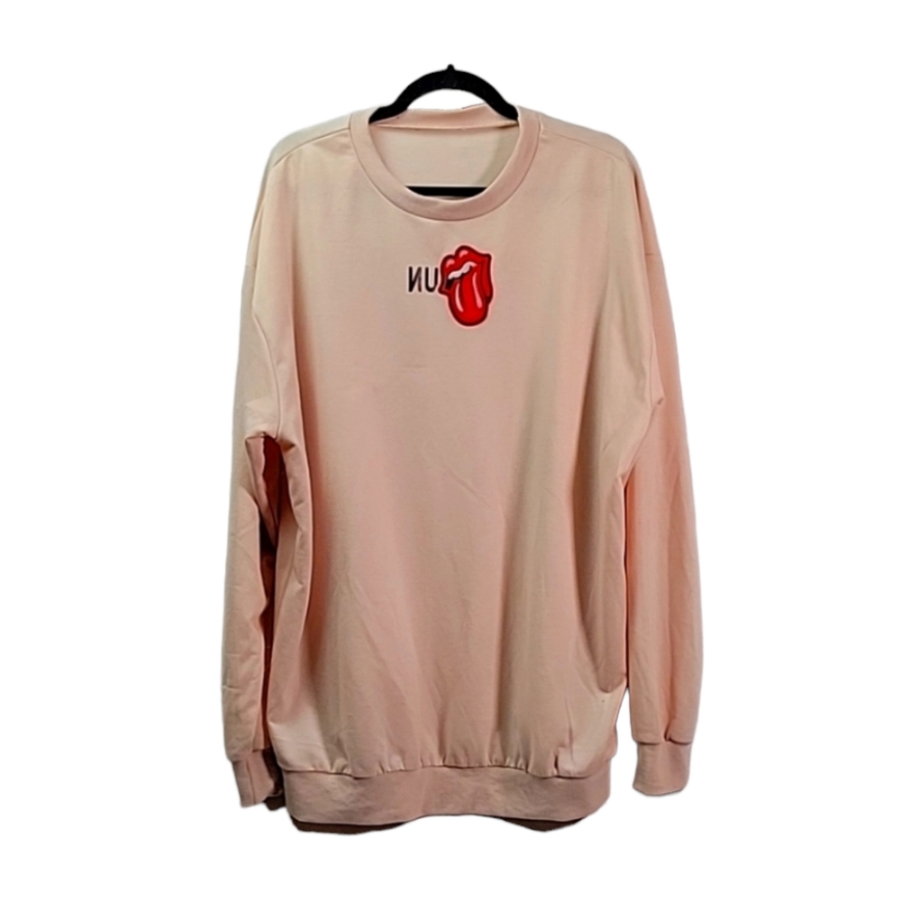 Nude Pink Oversize Dress US S